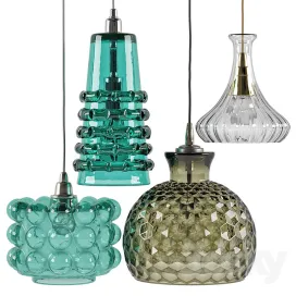 Jamie young pendant light set